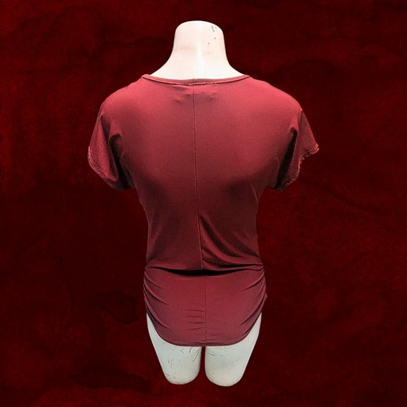 Women's Say Anything Short Sleeve Blouse - Picture 2 of 4